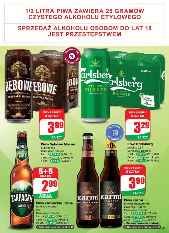 Dino - gazetka promocyjna Gazetka od środy 25.06 do wtorku 01.07 - strona 49