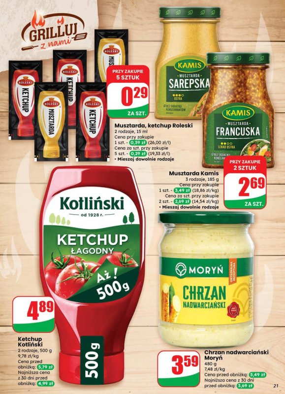 Dino - gazetka promocyjna Gazetka od środy 25.06 do wtorku 01.07 - strona 21