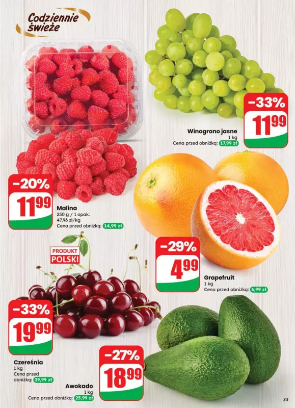 Dino - gazetka promocyjna Gazetka od środy 25.06 do wtorku 01.07 - strona 33