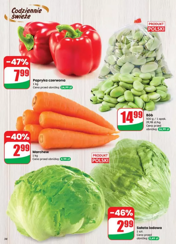 Dino - gazetka promocyjna Gazetka od środy 25.06 do wtorku 01.07 - strona 34