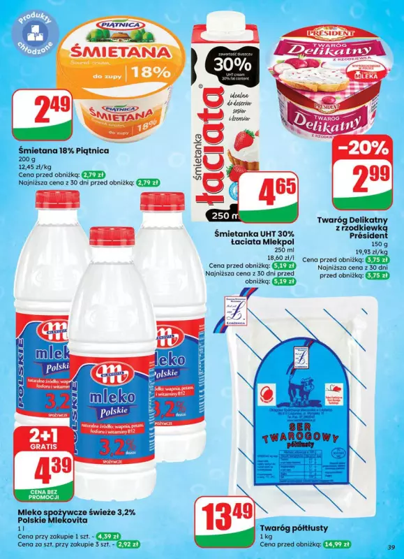 Dino - gazetka promocyjna Gazetka od środy 25.06 do wtorku 01.07 - strona 39