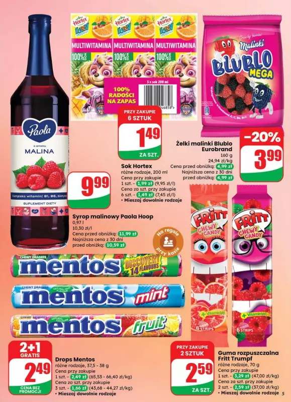 Dino - gazetka promocyjna Gazetka od środy 25.06 do wtorku 01.07 - strona 5