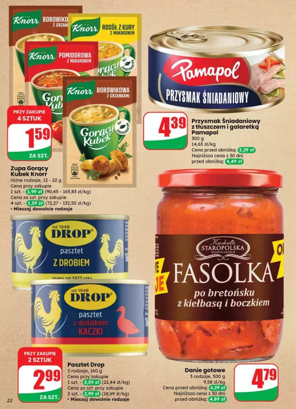 Dino - gazetka promocyjna Gazetka od środy 25.06 do wtorku 01.07 - strona 22
