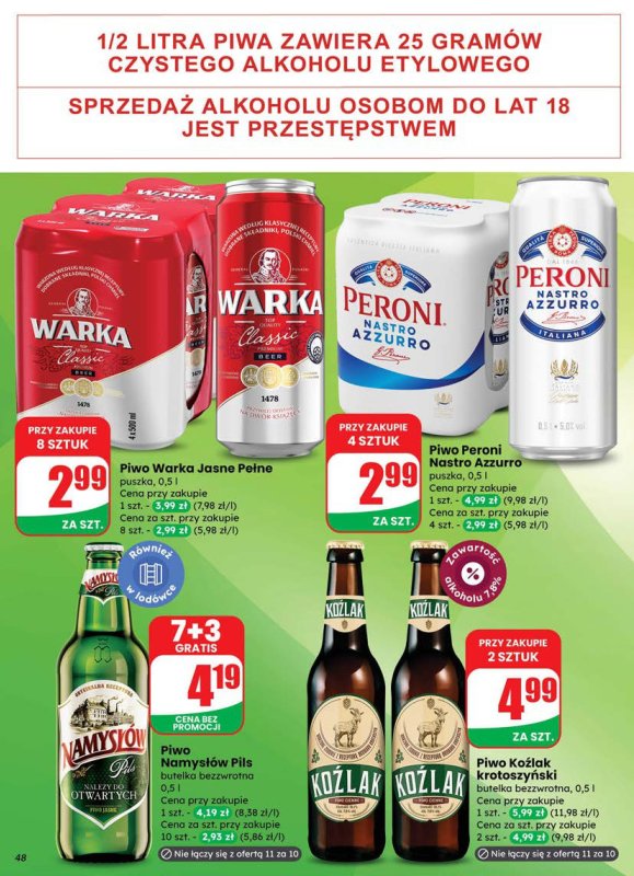 Dino - gazetka promocyjna Gazetka od środy 25.06 do wtorku 01.07 - strona 48