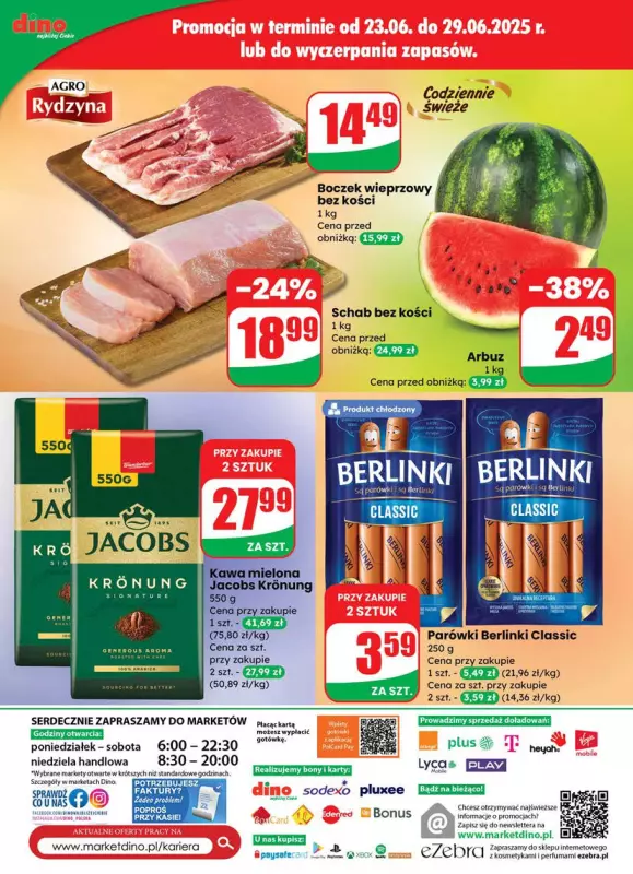 Dino - gazetka promocyjna Gazetka od środy 25.06 do wtorku 01.07 - strona 66