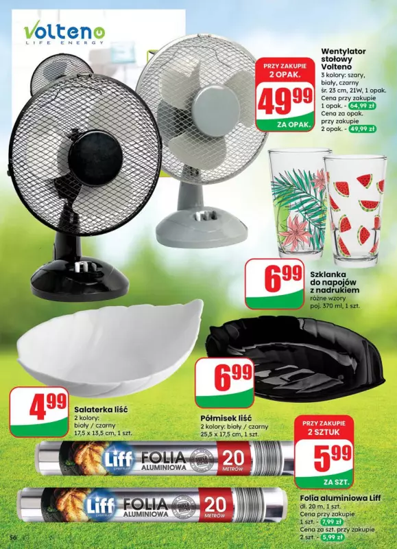 Dino - gazetka promocyjna Gazetka od środy 25.06 do wtorku 01.07 - strona 56