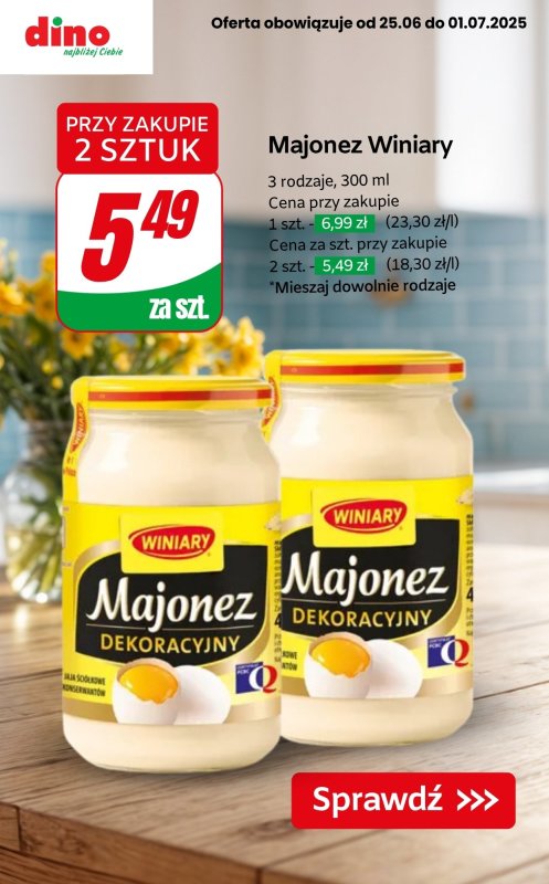 Dino - gazetka promocyjna MEGA promocje! od środy 25.06 do wtorku 01.07 - strona 3
