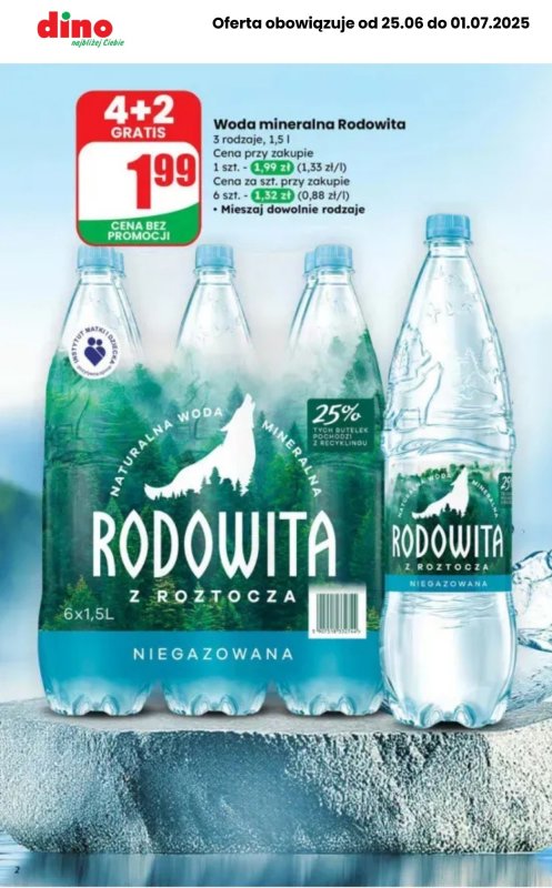 Dino - gazetka promocyjna MEGA promocje! od środy 25.06 do wtorku 01.07 - strona 4