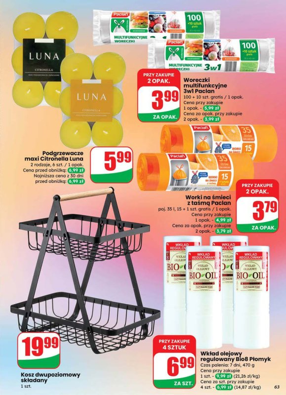 Dino - gazetka promocyjna Gazetka od środy 02.07 do wtorku 08.07 - strona 63