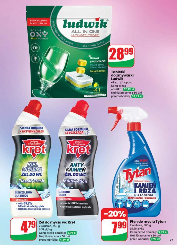 Dino - gazetka promocyjna Gazetka od środy 02.07 do wtorku 08.07 - strona 71