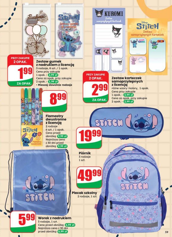 Dino - gazetka promocyjna Gazetka od środy 02.07 do wtorku 08.07 - strona 59