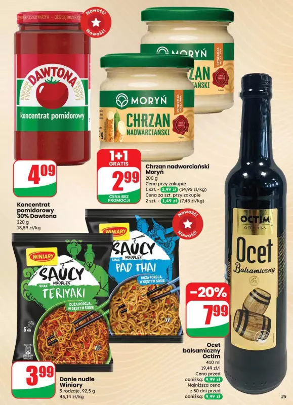 Dino - gazetka promocyjna Gazetka od środy 02.07 do wtorku 08.07 - strona 25