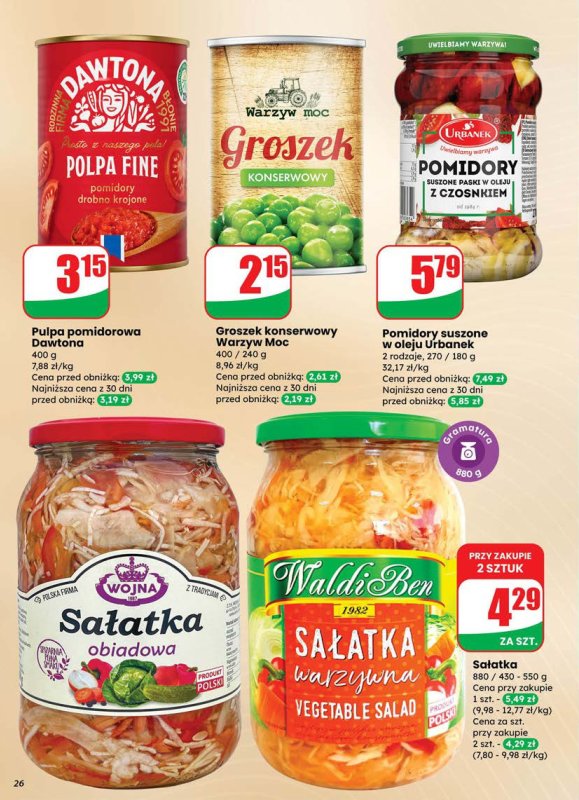 Dino - gazetka promocyjna Gazetka od środy 02.07 do wtorku 08.07 - strona 26