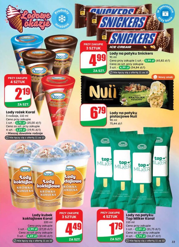 Dino - gazetka promocyjna Gazetka od środy 02.07 do wtorku 08.07 - strona 33