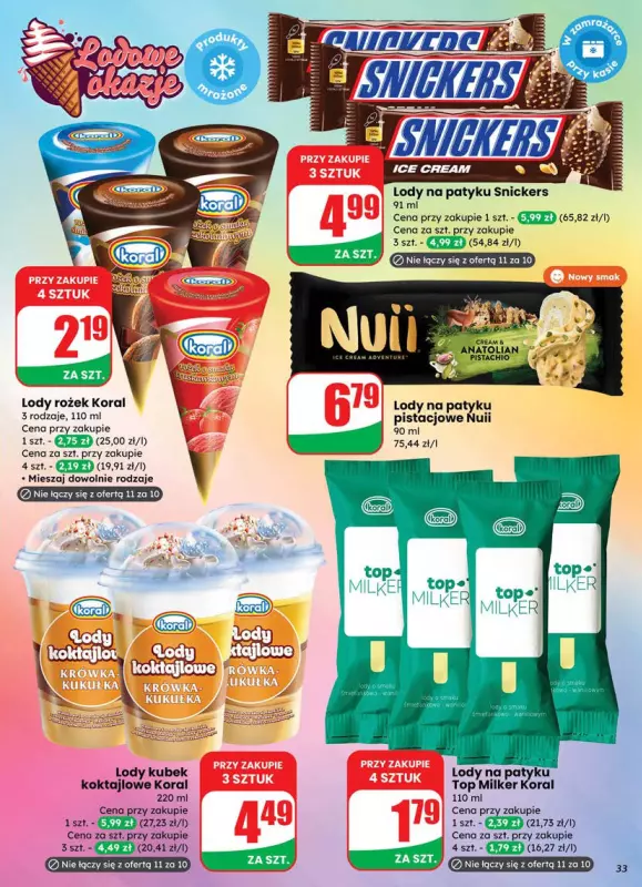 Dino - gazetka promocyjna Gazetka od środy 02.07 do wtorku 08.07 - strona 33