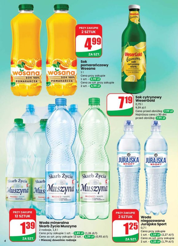 Dino - gazetka promocyjna Gazetka od środy 02.07 do wtorku 08.07 - strona 4