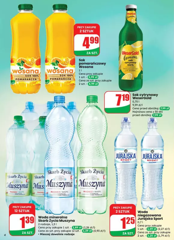 Dino - gazetka promocyjna Gazetka od środy 02.07 do wtorku 08.07 - strona 4