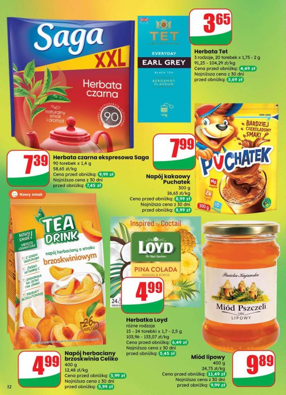 Dino - gazetka promocyjna Gazetka od środy 02.07 do wtorku 08.07 - strona 12