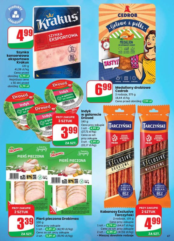 Dino - gazetka promocyjna Gazetka od środy 02.07 do wtorku 08.07 - strona 47