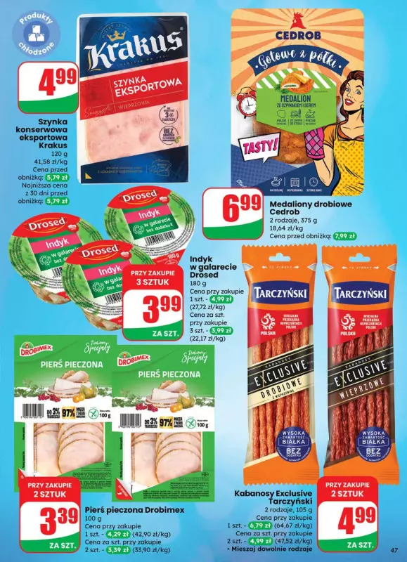 Dino - gazetka promocyjna Gazetka od środy 02.07 do wtorku 08.07 - strona 47