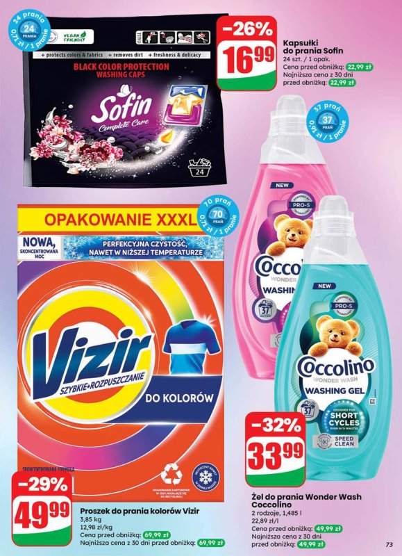 Dino - gazetka promocyjna Gazetka od środy 02.07 do wtorku 08.07 - strona 73