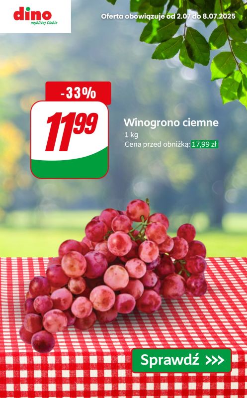 Dino - gazetka promocyjna Najlepsze PROMOCJE! od środy 02.07 do wtorku 08.07 - strona 8