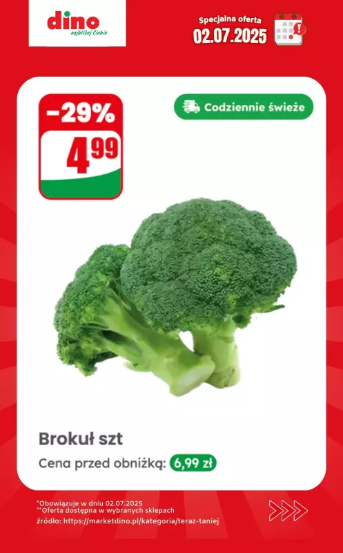 Dino - gazetka promocyjna Specjalna oferta na 02.07.2025 - promocje spoza gazetki   - strona 2