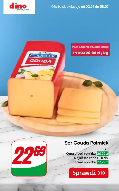 Dino - gazetka promocyjna Nabiał w SUPER cenach!   - strona 2