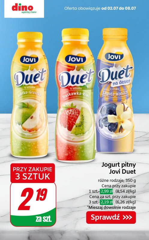 Dino - gazetka promocyjna Nabiał w SUPER cenach! od czwartku 03.07 do wtorku 08.07 - strona 7