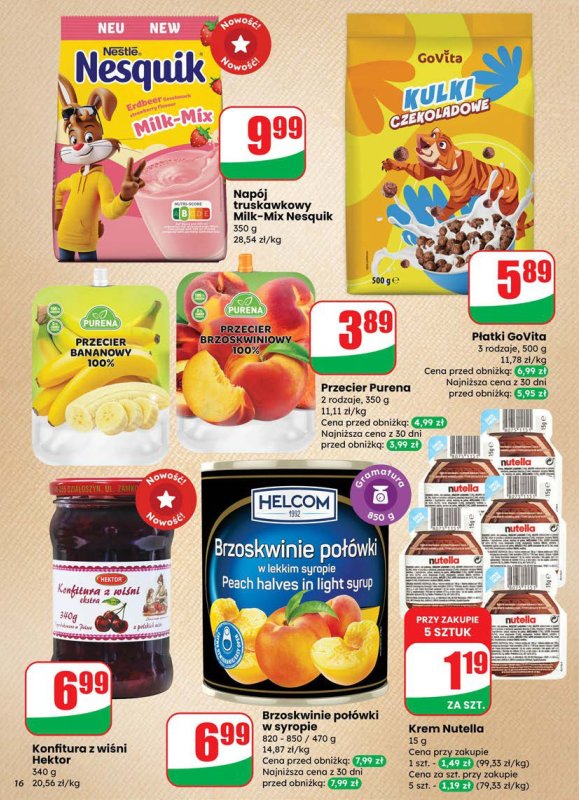 Dino - gazetka promocyjna Gazetka od środy 09.07 do wtorku 15.07 - strona 16