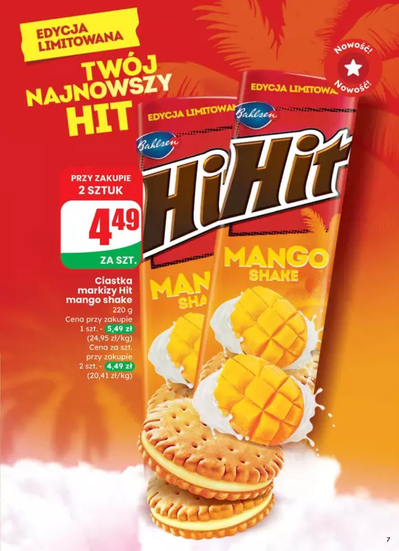 Dino - gazetka promocyjna Gazetka od środy 09.07 do wtorku 15.07 - strona 7