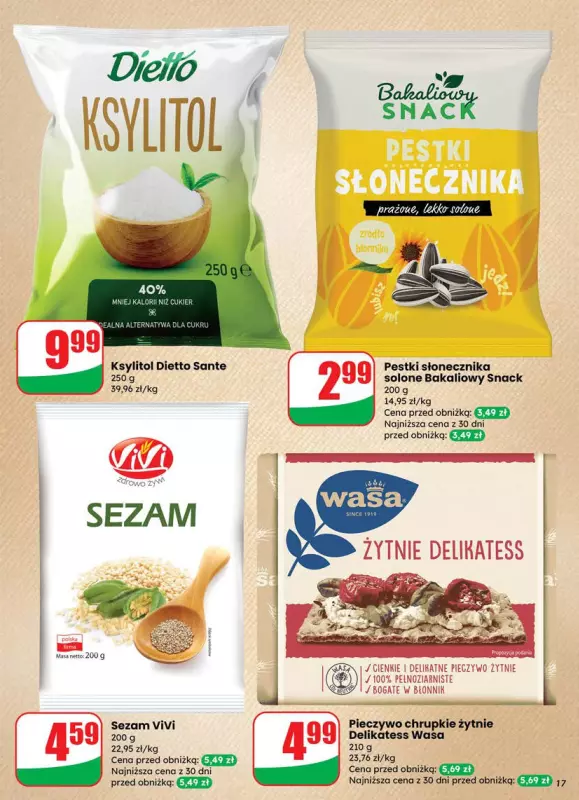 Dino - gazetka promocyjna Gazetka od środy 09.07 do wtorku 15.07 - strona 17