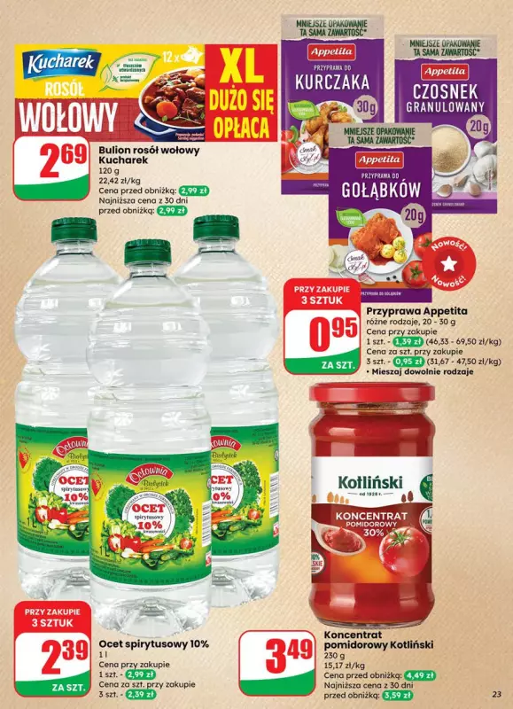 Dino - gazetka promocyjna Gazetka od środy 09.07 do wtorku 15.07 - strona 23