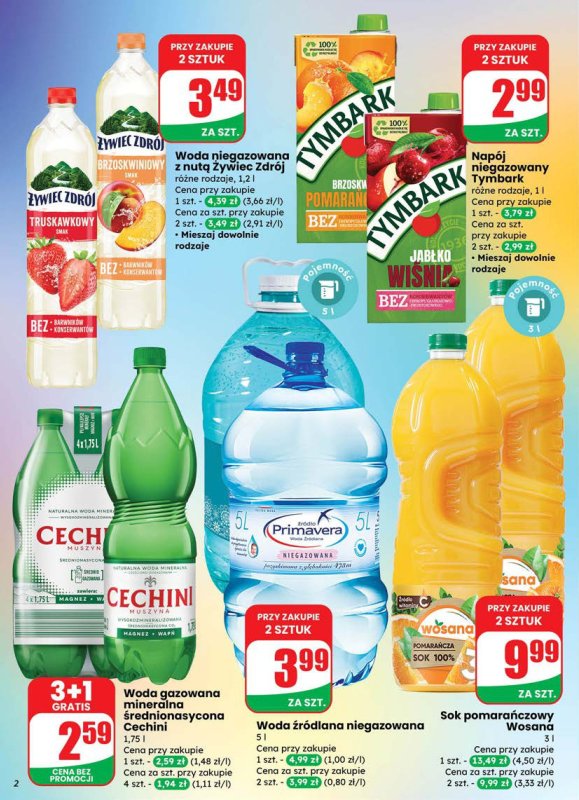 Dino - gazetka promocyjna Gazetka od środy 09.07 do wtorku 15.07 - strona 2