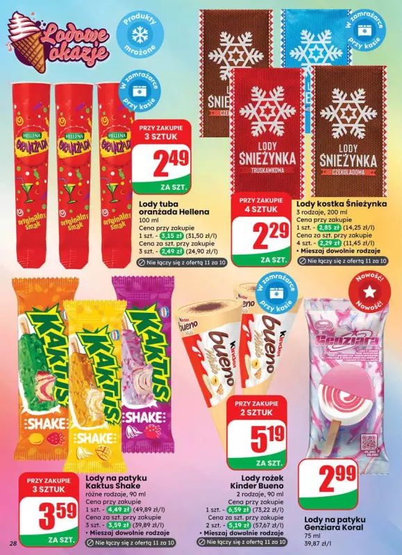Dino - gazetka promocyjna Gazetka od środy 09.07 do wtorku 15.07 - strona 28