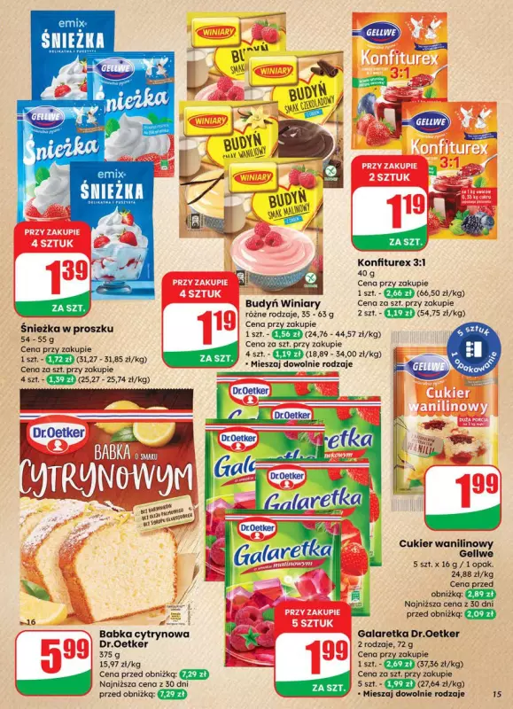 Dino - gazetka promocyjna Gazetka od środy 09.07 do wtorku 15.07 - strona 15