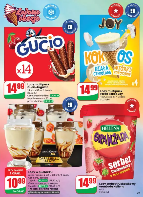 Dino - gazetka promocyjna Gazetka od środy 09.07 do wtorku 15.07 - strona 29