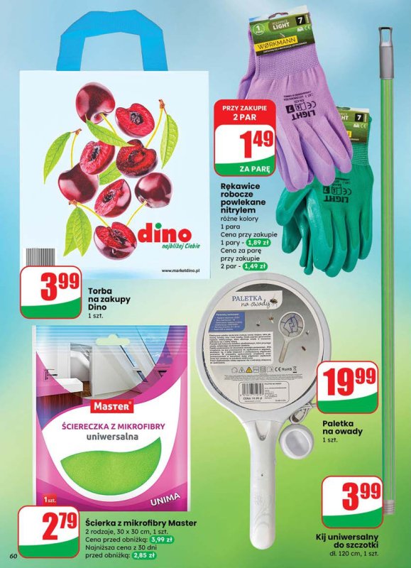Dino - gazetka promocyjna Gazetka od środy 09.07 do wtorku 15.07 - strona 60