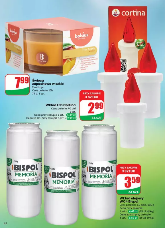 Dino - gazetka promocyjna Gazetka od środy 09.07 do wtorku 15.07 - strona 62