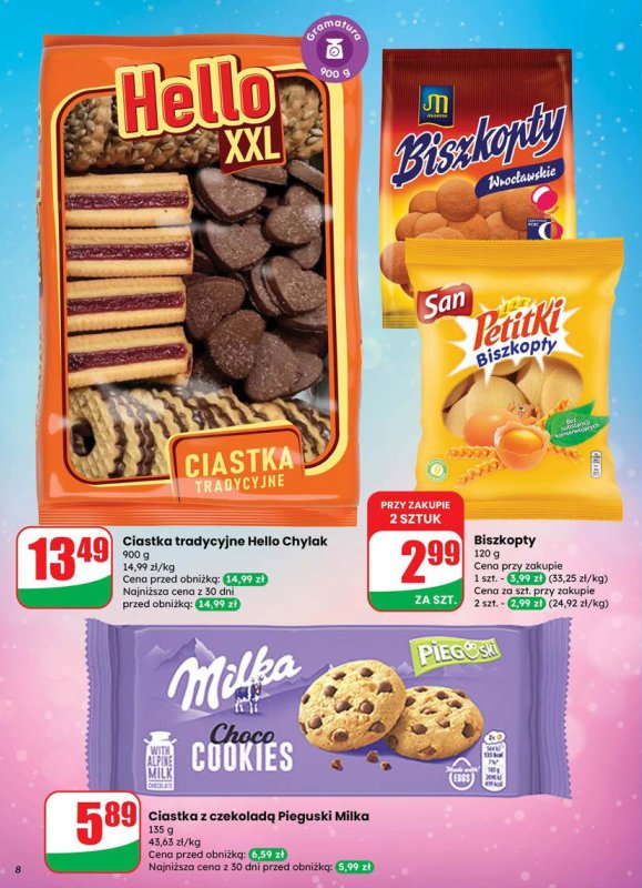 Dino - gazetka promocyjna Gazetka od środy 09.07 do wtorku 15.07 - strona 8