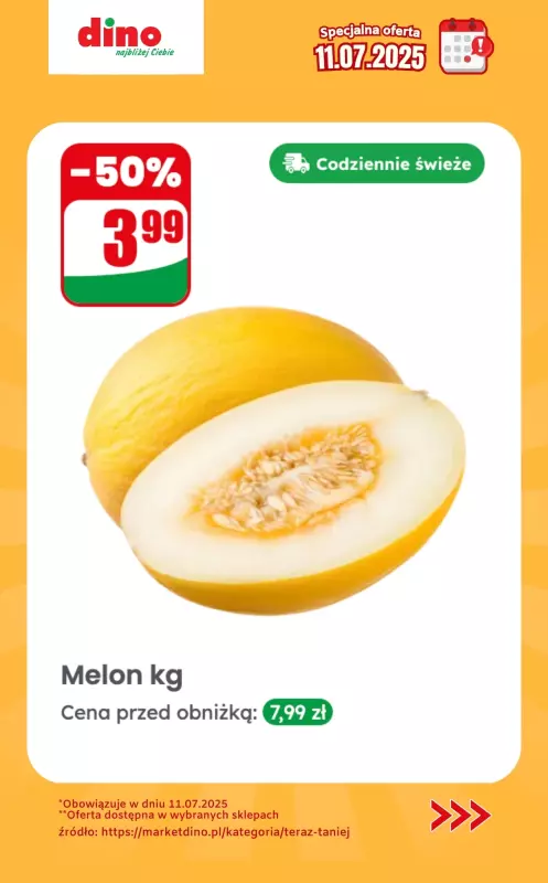 Dino - gazetka promocyjna Specjalna oferta na 11.07.2025 - promocje spoza gazetki   - strona 2
