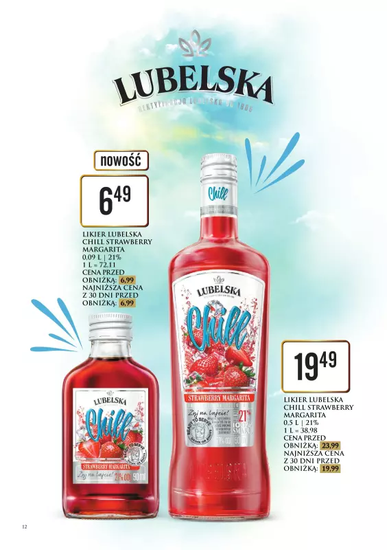 Dino - gazetka promocyjna Katalog alkoholowy od poniedziałku 14.07 do soboty 19.07 - strona 12