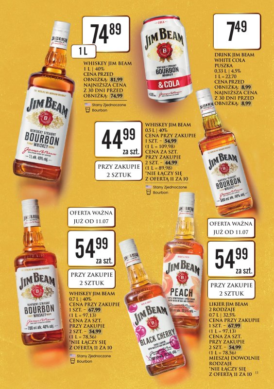 Dino - gazetka promocyjna Katalog alkoholowy od poniedziałku 14.07 do soboty 19.07 - strona 11