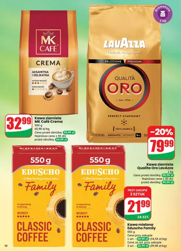 Dino - gazetka promocyjna Gazetka od środy 16.07 do wtorku 22.07 - strona 14