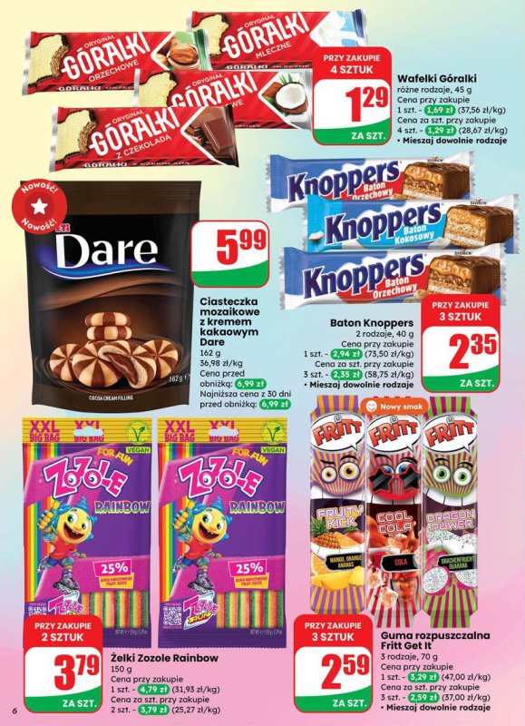 Dino - gazetka promocyjna Gazetka od środy 16.07 do wtorku 22.07 - strona 6