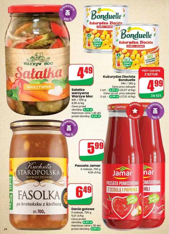Dino - gazetka promocyjna Gazetka od środy 16.07 do wtorku 22.07 - strona 24