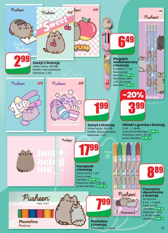 Dino - gazetka promocyjna Gazetka od środy 16.07 do wtorku 22.07 - strona 55