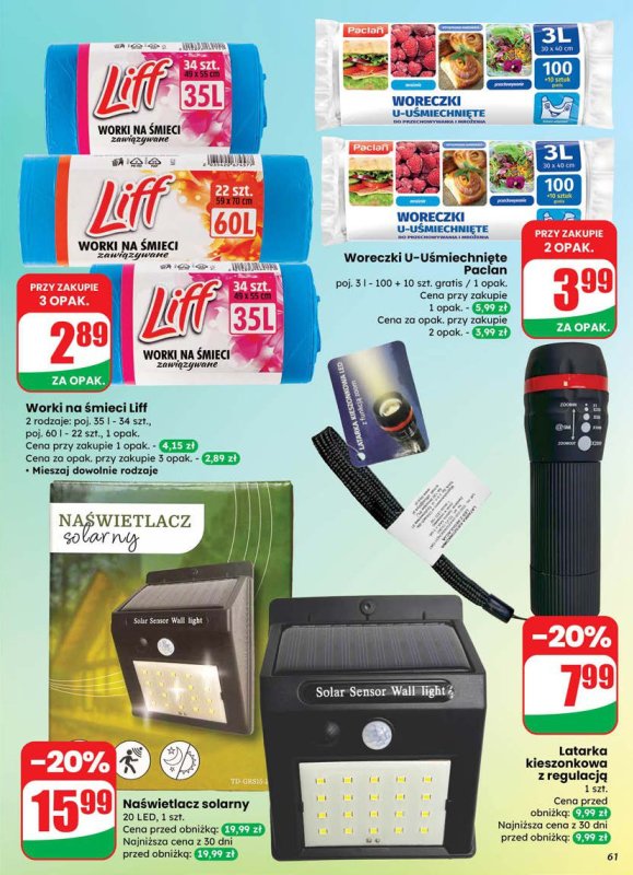 Dino - gazetka promocyjna Gazetka od środy 16.07 do wtorku 22.07 - strona 61