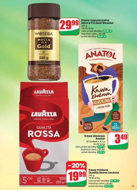Dino - gazetka promocyjna Gazetka od środy 16.07 do wtorku 22.07 - strona 13
