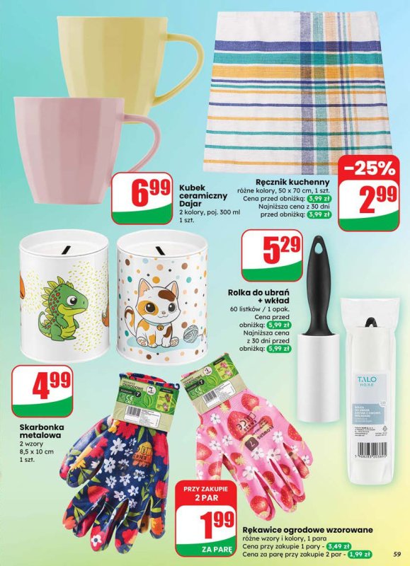 Dino - gazetka promocyjna Gazetka od środy 16.07 do wtorku 22.07 - strona 59